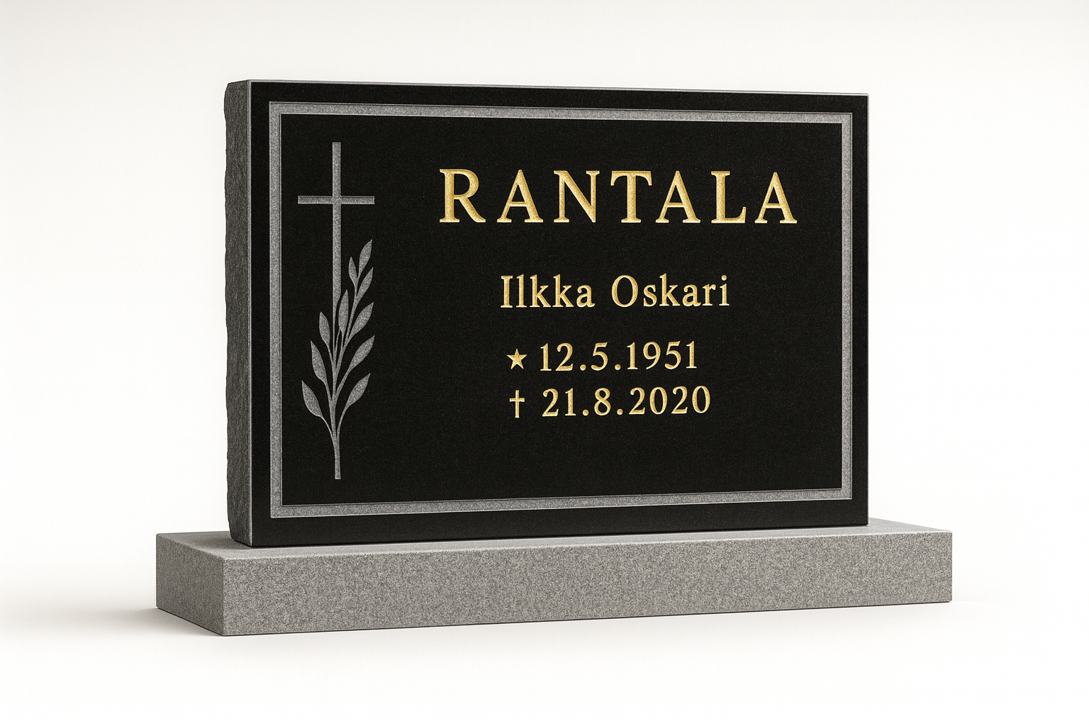Hautakivi yhdelle nimelle